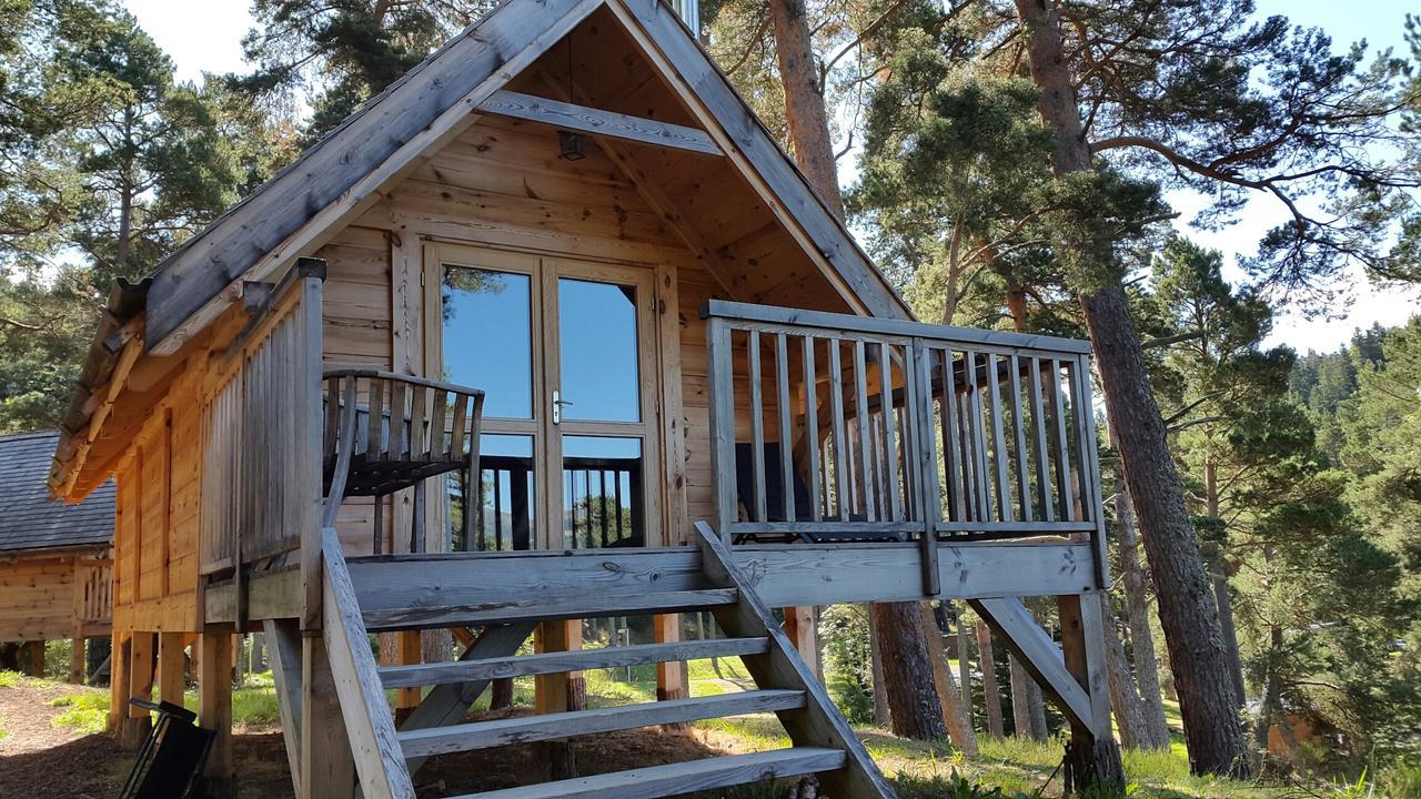 Cabane Lodge Domaine Du Lac Chambon Murol Buitenkant foto